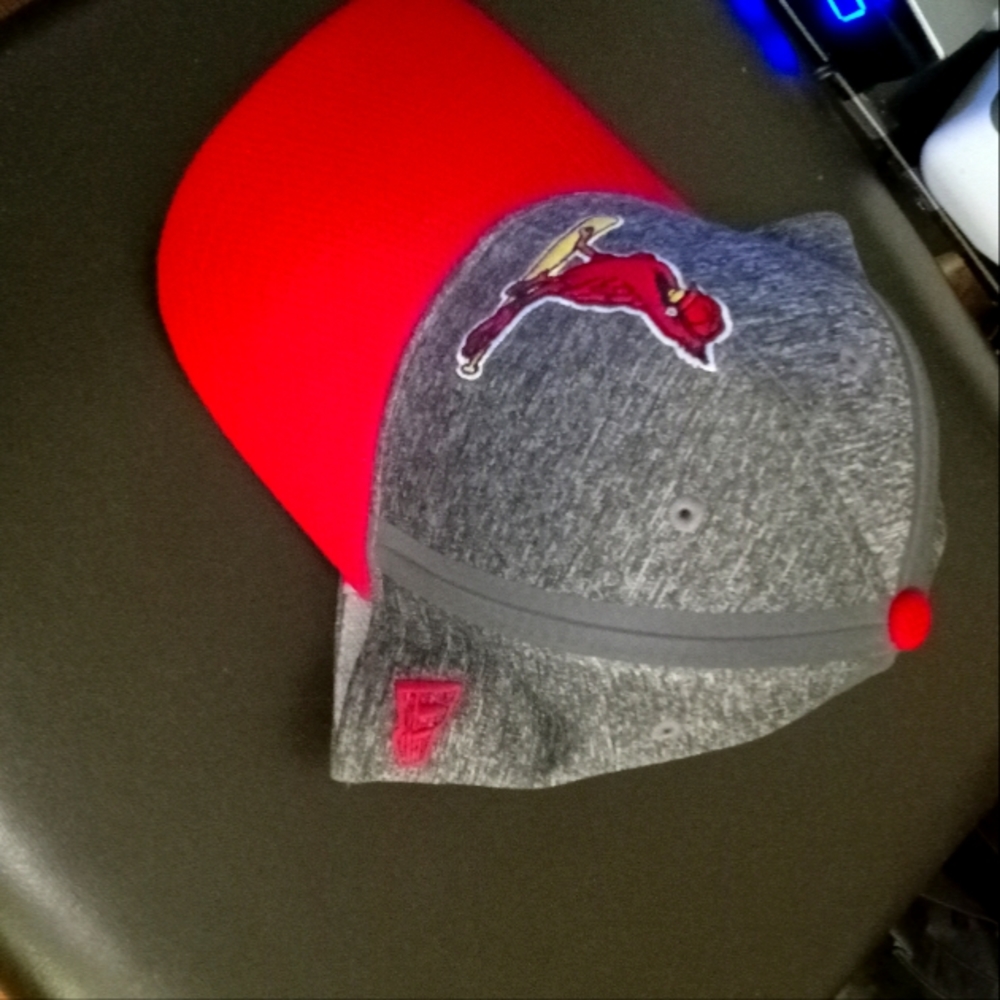 Cardinal new Era ball cap size large extra large red and gray
